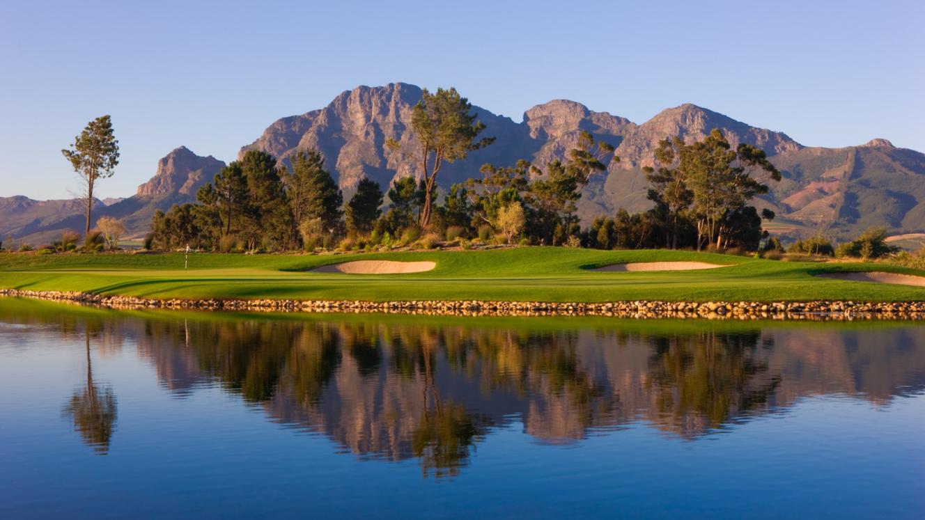 The top golf courses in South Africa.