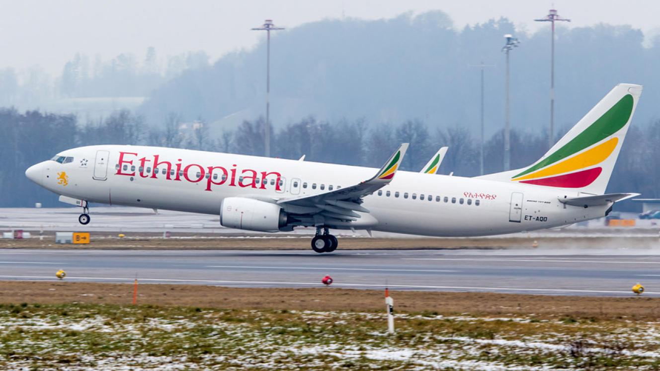 Ethiopian Airlines receives its first B737 Max 8.