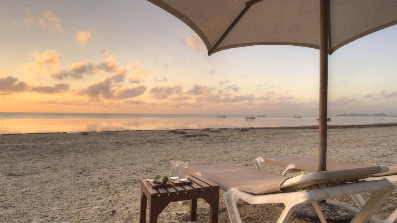 The coastal region of Kenya is developing as a beach-holiday destination.