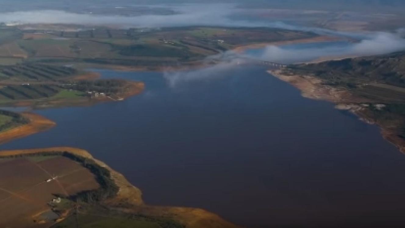 Theewaterskloof Dam, June 2018. Credit: CapeTownMagazine.com
