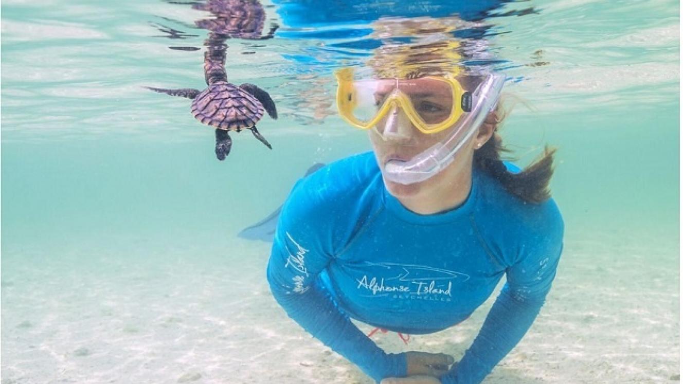 The Blue Safari Seychelles concept combines conservation with luxury travel. Credit: Seychelles Tourism Board.