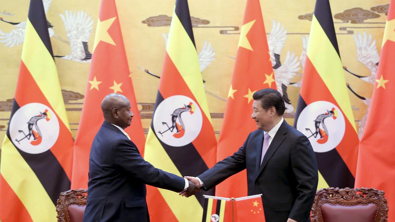 Uganda has opened a park in China in the hope of encouraging more visitors to Africa.