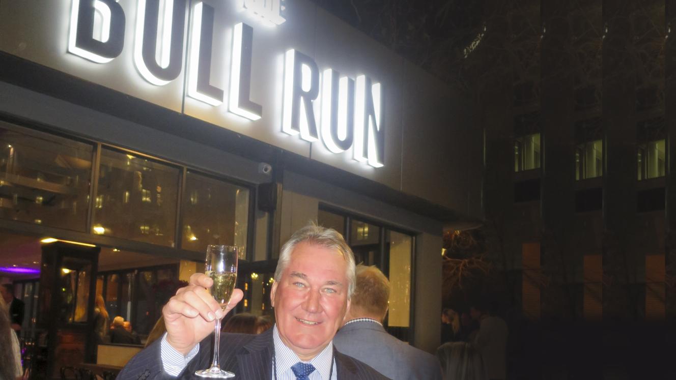 Jorg Zwinscher, GM, toasts to surviving the past and a bright future
