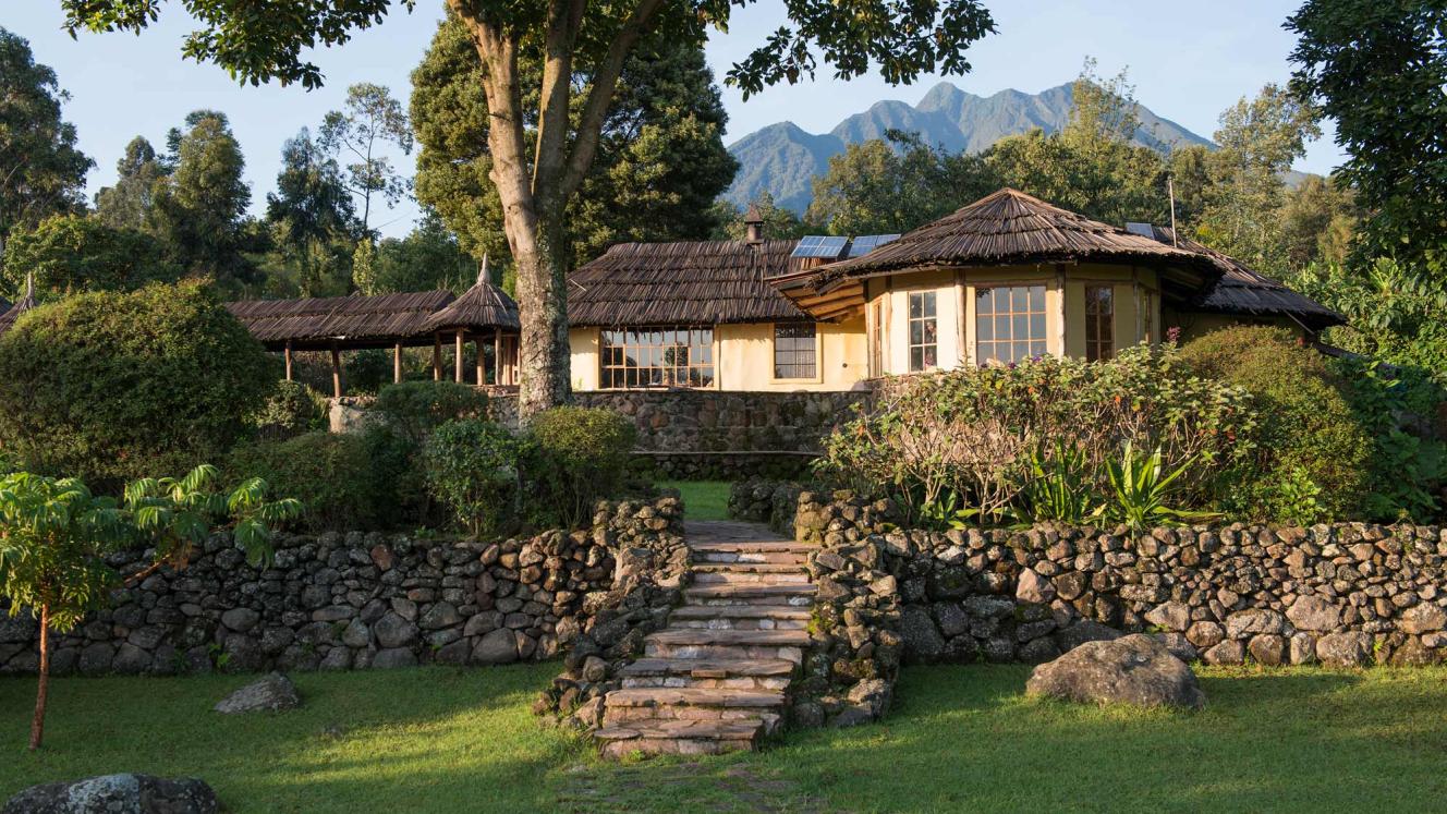 Volcanoes Safaris’ Mount Gahinga Lodge in Uganda recently unveiled its new deluxe room, and in October will add a private direct footpath to Mgahinga National Park. Credits: Wetu.