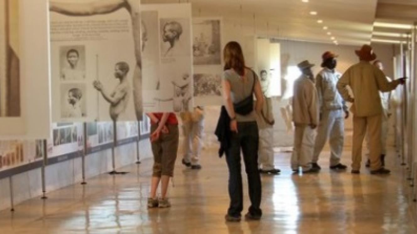 The Heritage Centre building at !Khwa ttu opened on September 24, showcasing the history and experiences of the San people. Credits: !Khwa ttu.