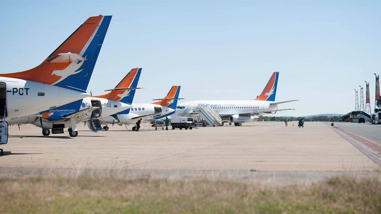 Proflight is expanding its fleet with the recent purchase of a Dash 8-300 turbo aircraft. Credits: South Luangwa National Park.