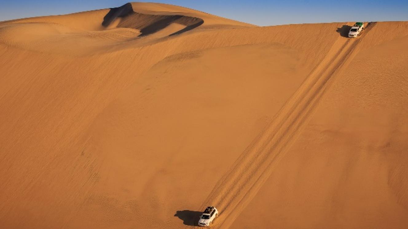 Join Live the Journey on an escorted self-drive expedition, experiencing untraditional routing from Lüderitz to Walvis Bay in Namibia.