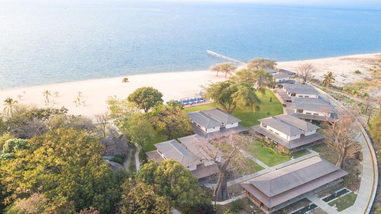 The Lake Suites and Sunset Villa have views of the beach.