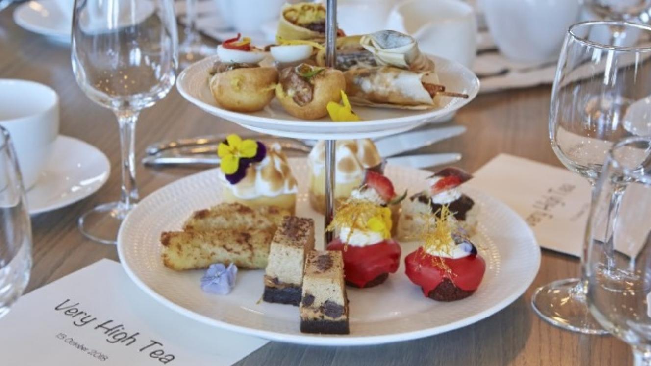 Table Mountain Cableway has introduced a Very High Tea experience at the top of the mountain at the Wi-Fi Lounge.