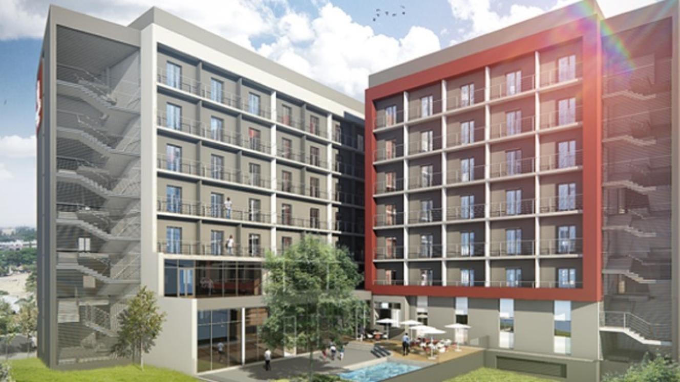 City Lodge Hotel Dar es Salaam opens in Tanzania. Image: Rendered image.