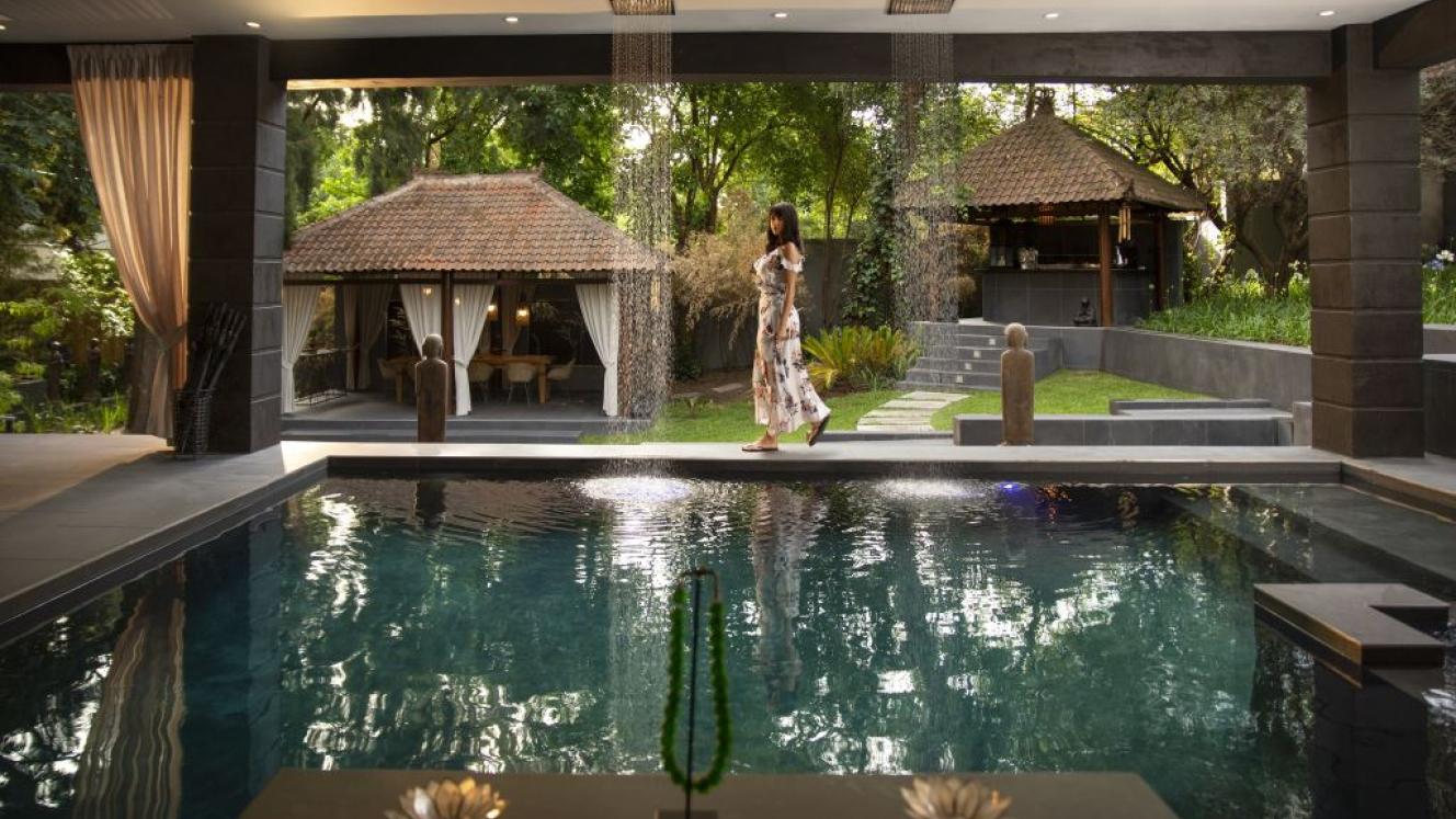 Fairlawns Boutique Hotel and Spa has extended the outdoor area of its Balinese spa, making it the largest wellness space in Johannesburg.