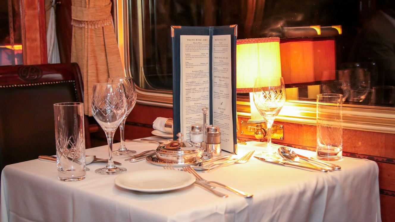 From fine dining to luxury accommodation, the top six things to do when on The Blue Train.