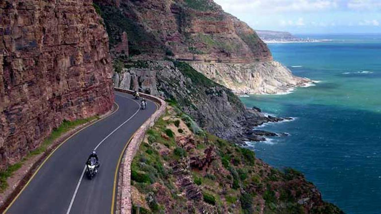 Hope on a bike and hit the road.