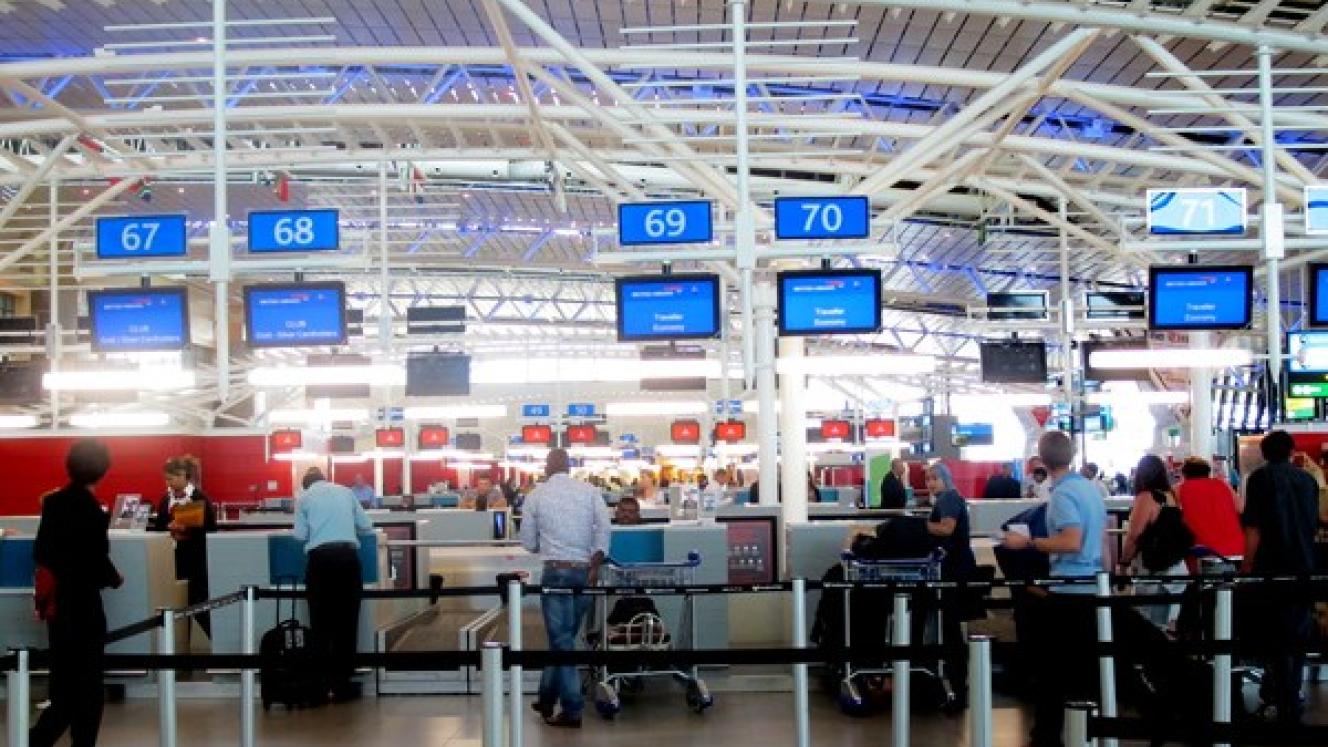 Double-digit international passenger growth at Durban’s King Shaka International Airport. 