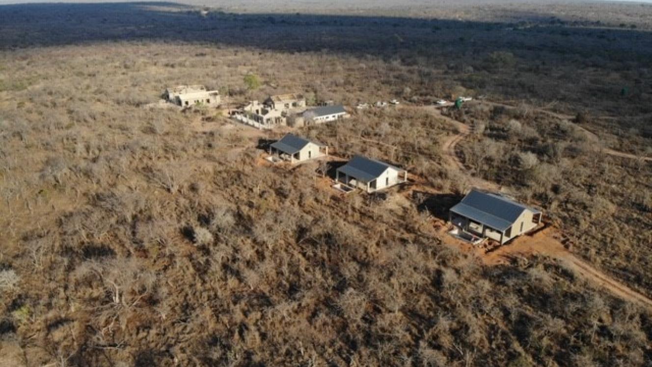 Deep in the Kruger bush, The Farmstead starts to take shape.
