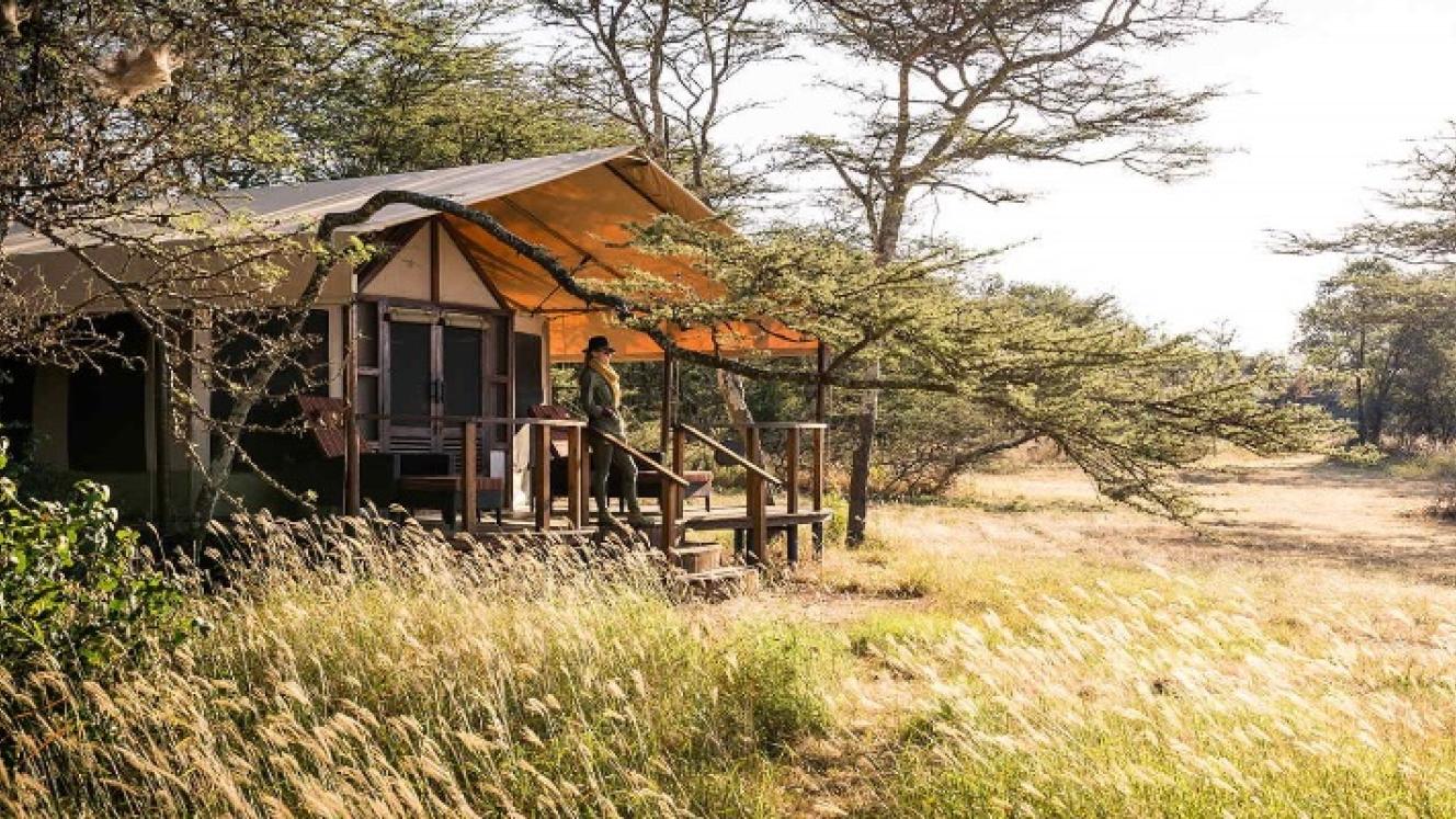 Year-round wildlife viewing at the restyled southern Serengeti camp, Sanctuary Kusini.