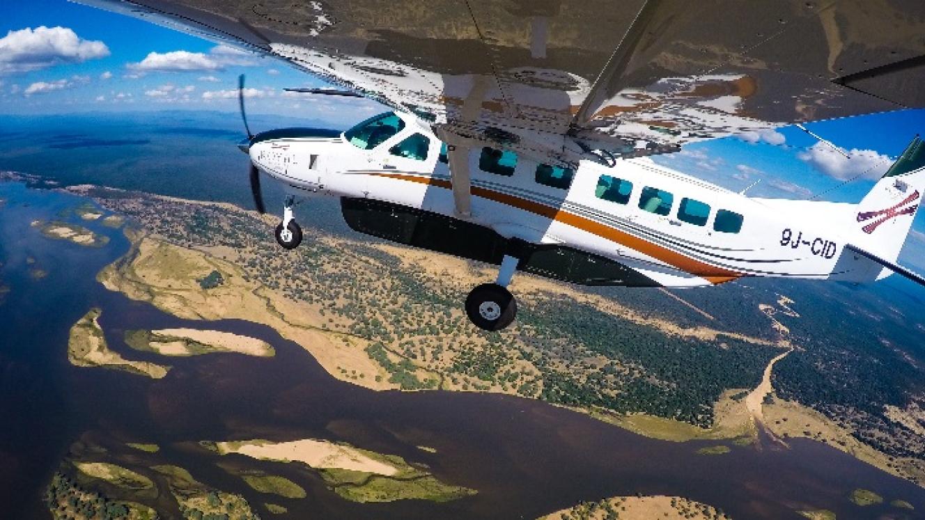 Royal Zambezi Lodge introduces scheduled charter flights in Zambia. Credits: Harsh Patel.