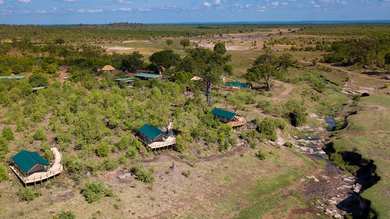 Two tented camps bring travellers into the heart of the Zimbabwe bush.