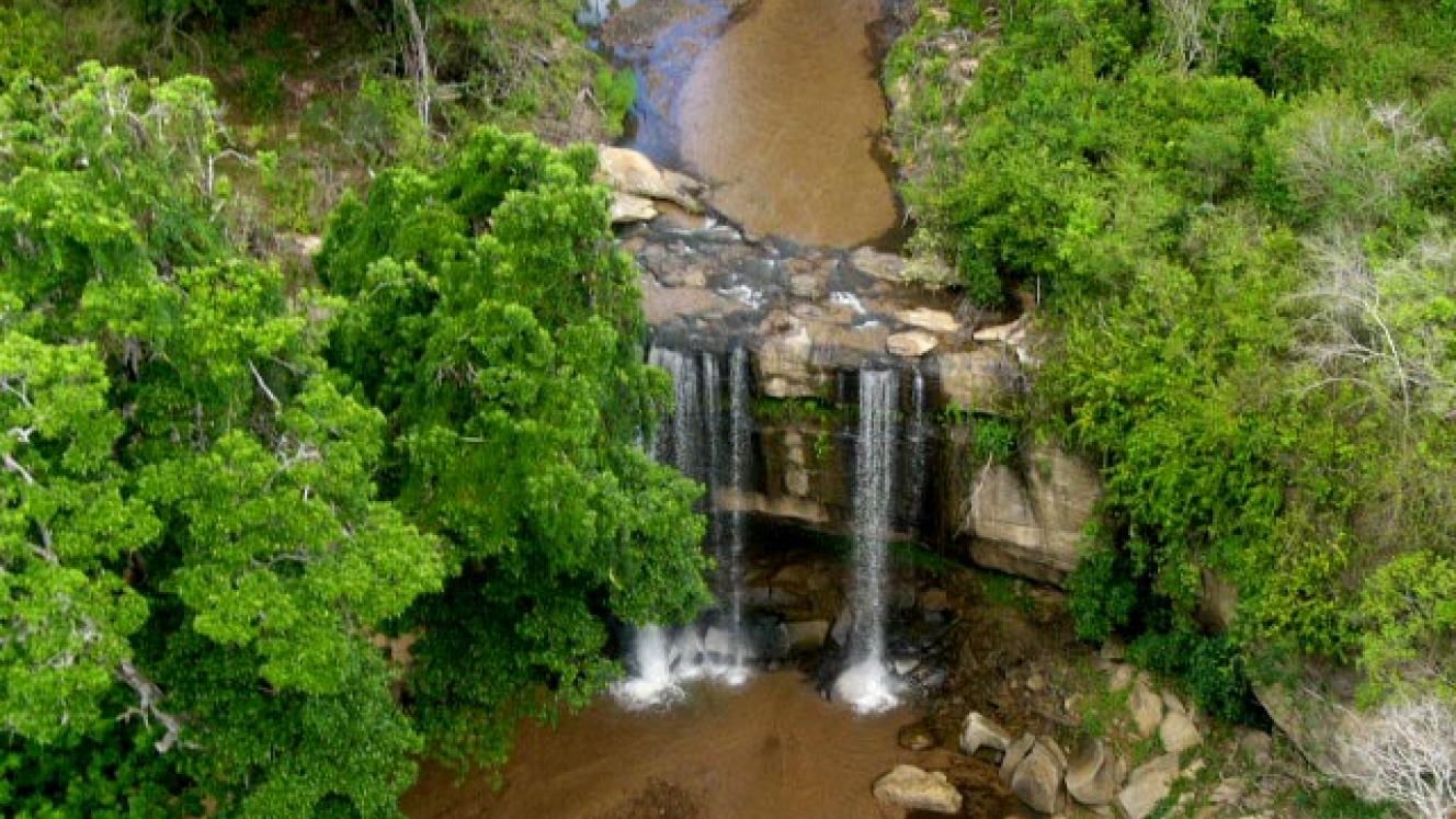 The scenic Sheldrick Falls has been earmarked for a new zipline.