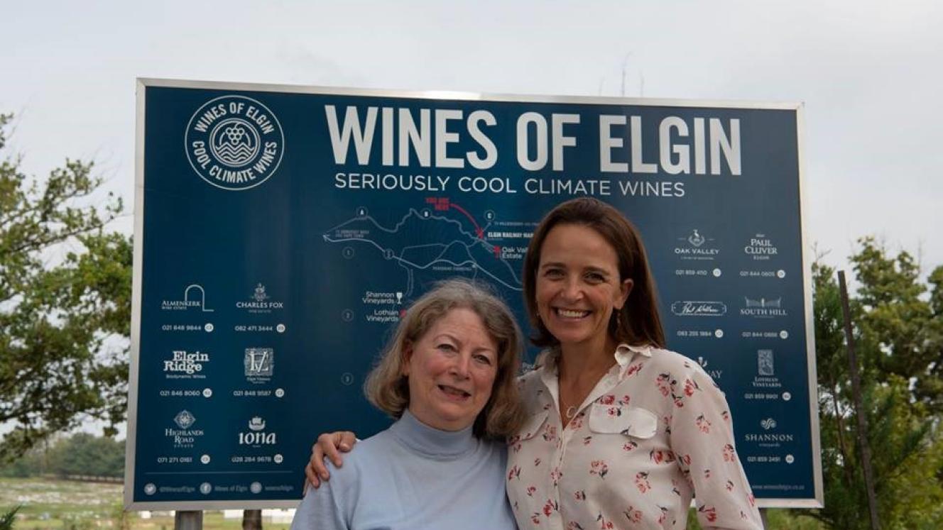 Marion Smith (left) and Catherine Boome.