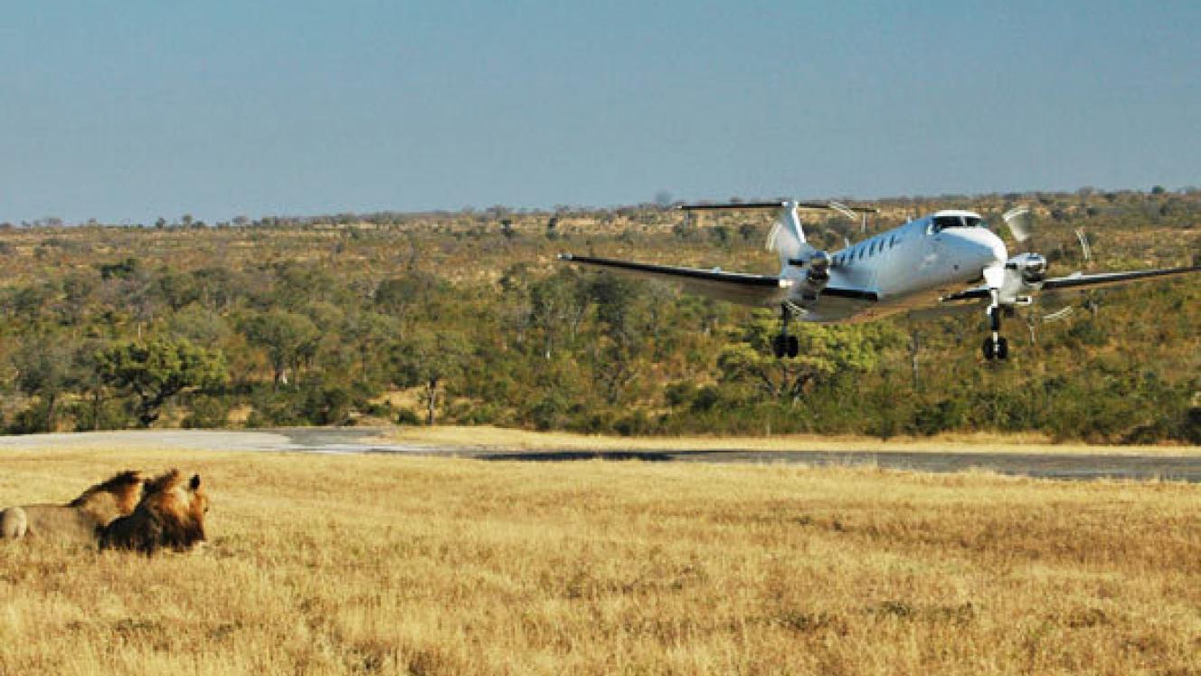 Charter flights open up access to often hard-to-reach locations.