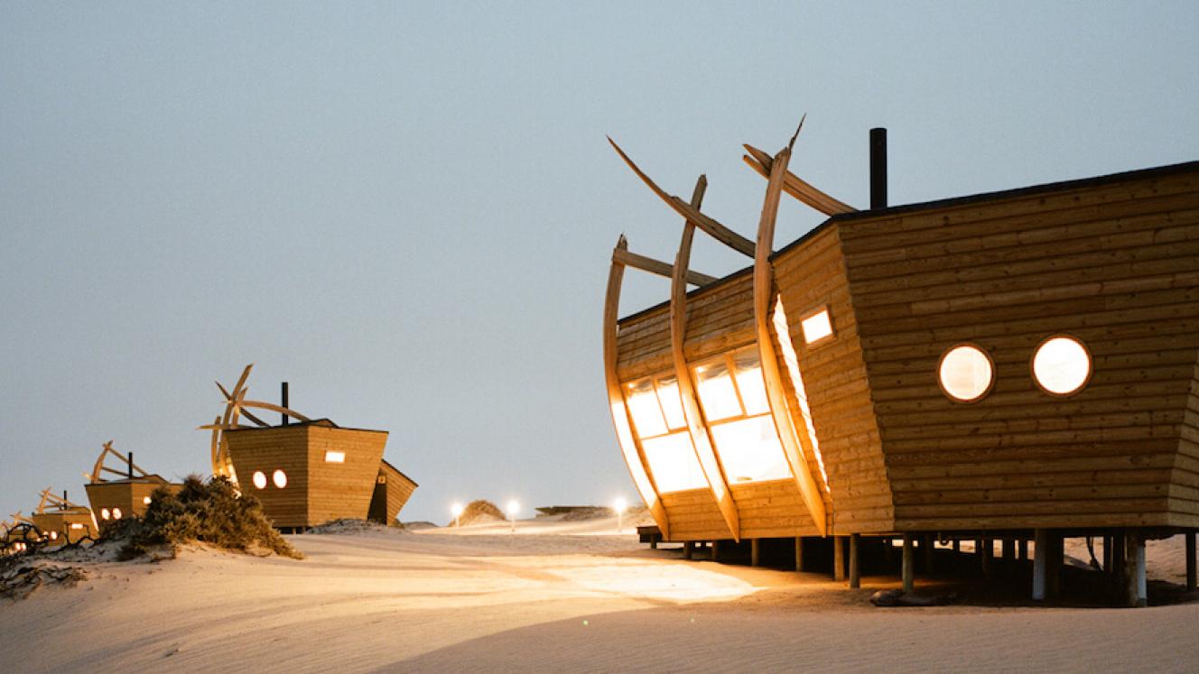 Shipwreck Lodge in Namibia.