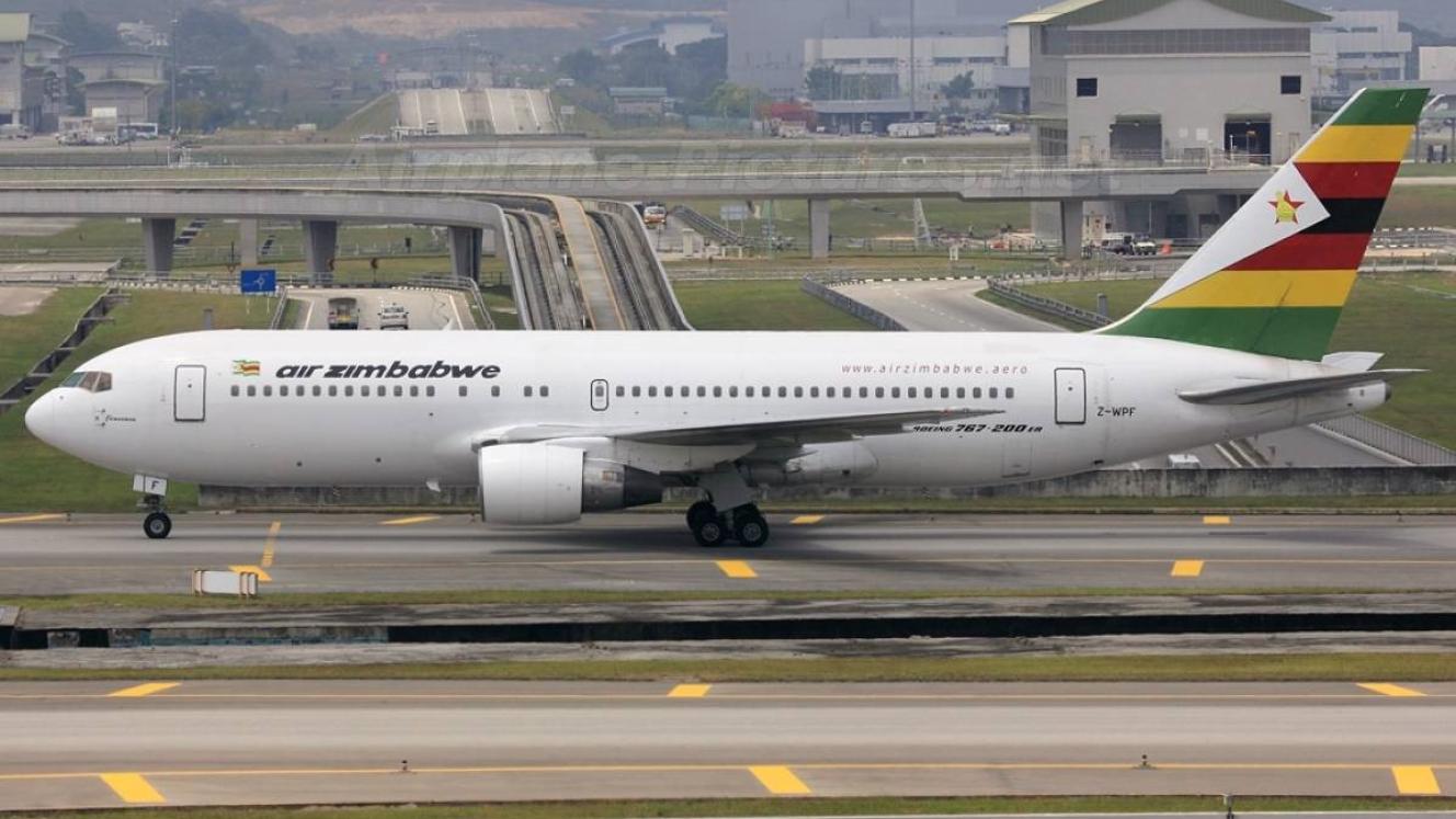 Air Zimbabwe’s Boeing 767-200ER. Image credit: airplane-pictures.net