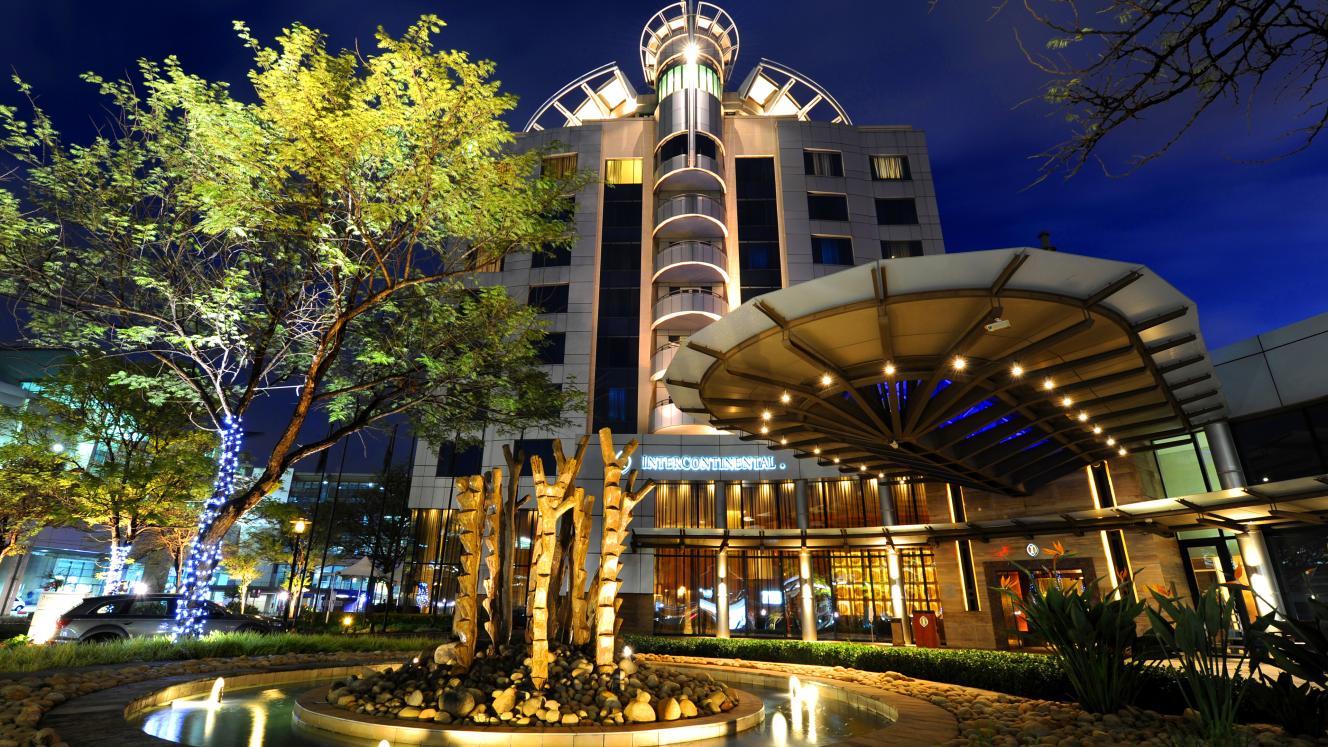 InterContinental Hotel at Johannesburg's O.R. Tambo International Airport.