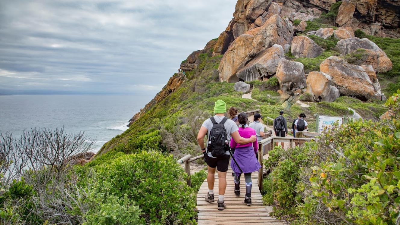 A healthy way to discover the Garden Route. Image credit: Walking Festival/Anja Wiehl.