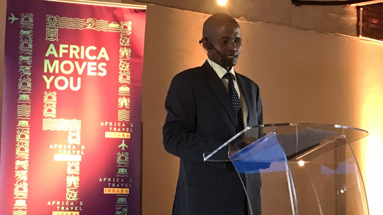 Victor Kgomoeswana, South African storyteller.