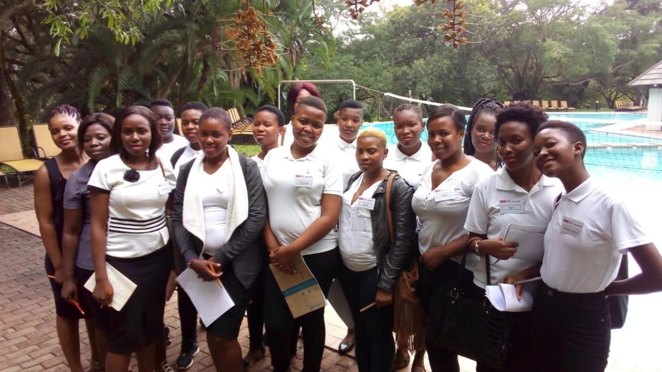 Tourism & Travel Academy students on their first practical learning experience.