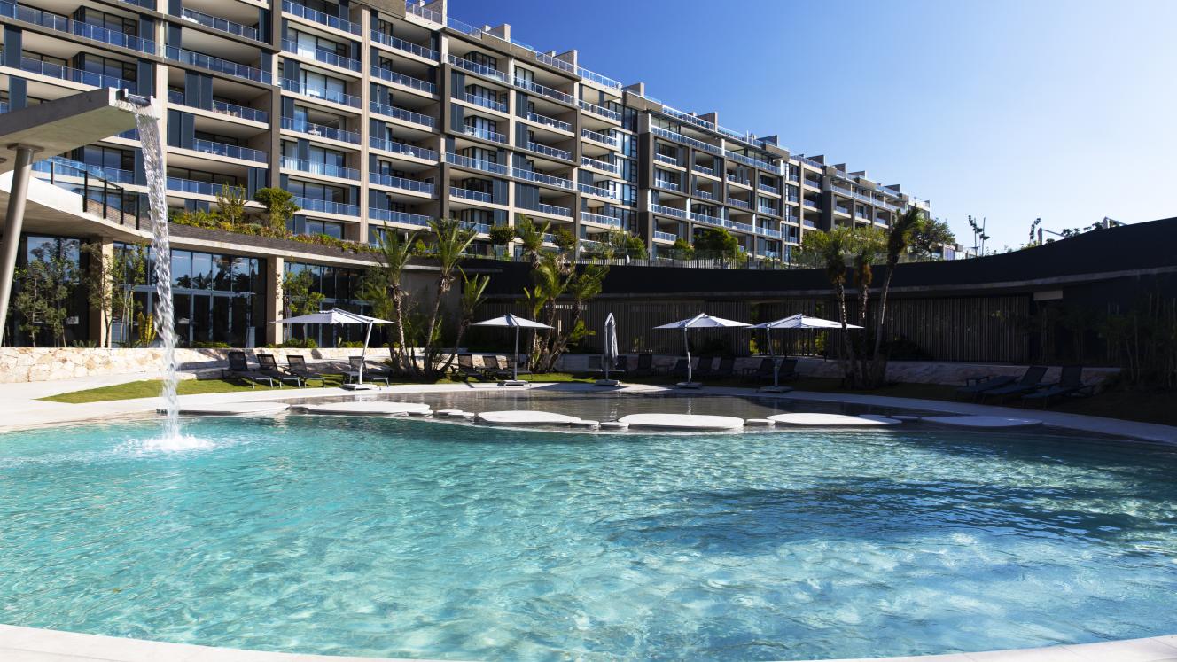 The Houghton Hotel opens its doors to guests.