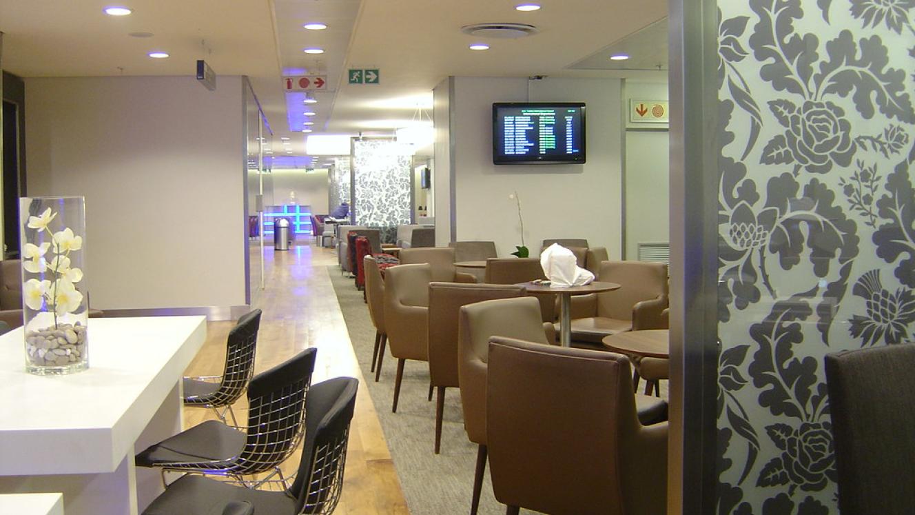 First and Galleries Club Lounge closed for renovations.
