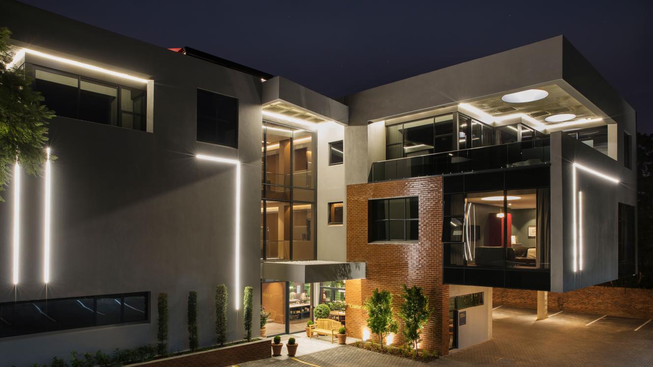 The facade of Home* Suite Hotels’ Bristol Rosebank hotel.