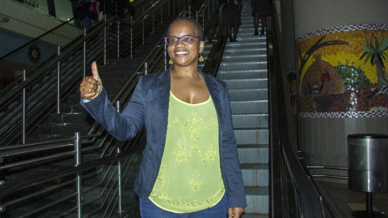 TKZN General Manager of Marketing, Thulisile Galelekile.