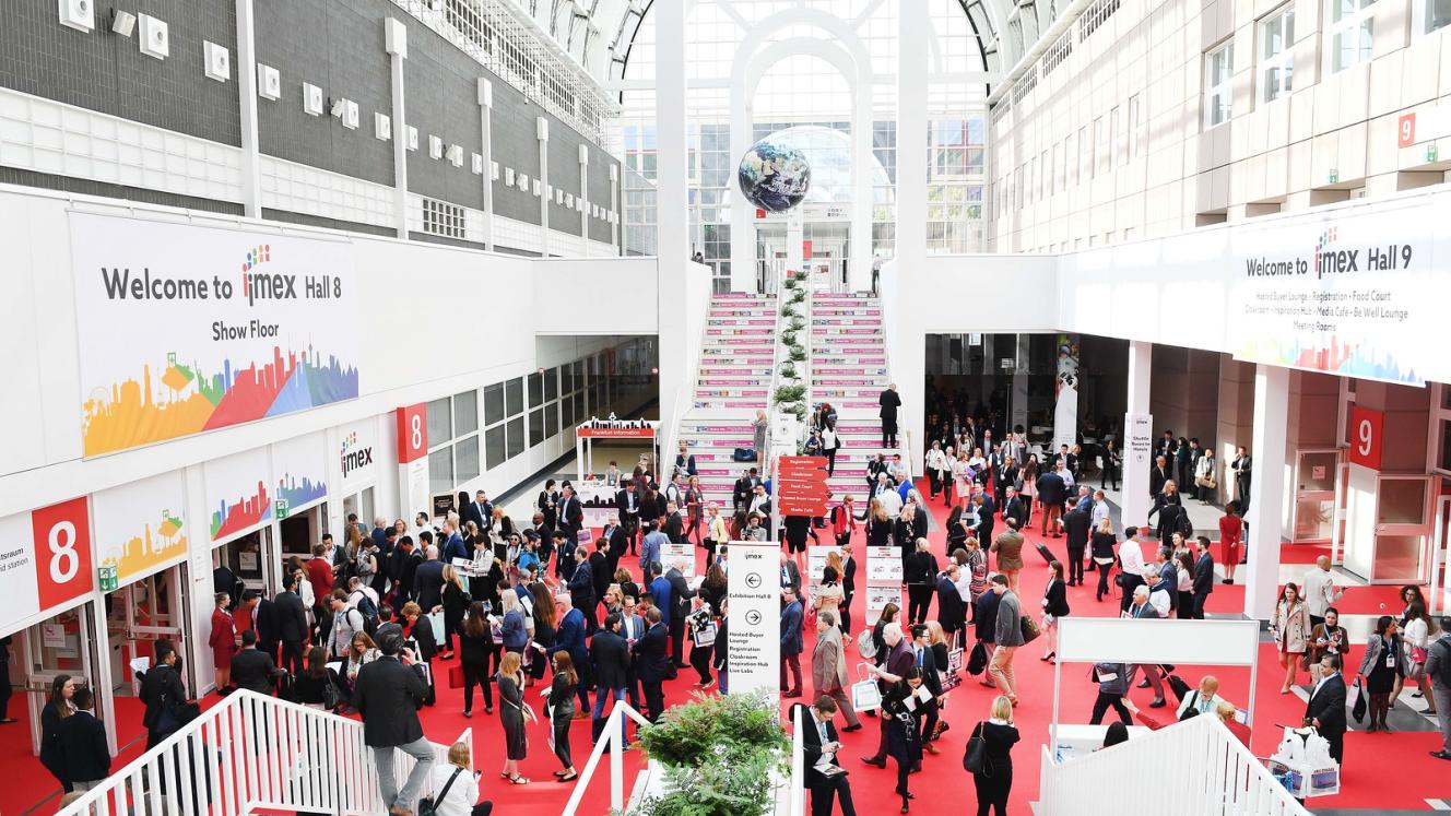 The exhibition floor at IMEX Frankfurt.