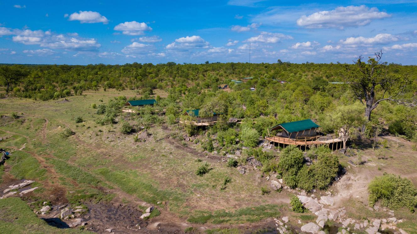 Deteema Springs, with views of the natural seep.