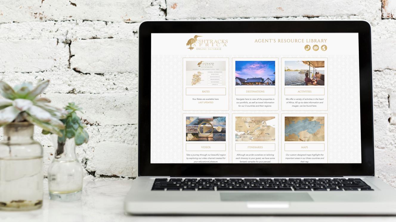 Agents can access images, videos, and region maps through the resource library.
