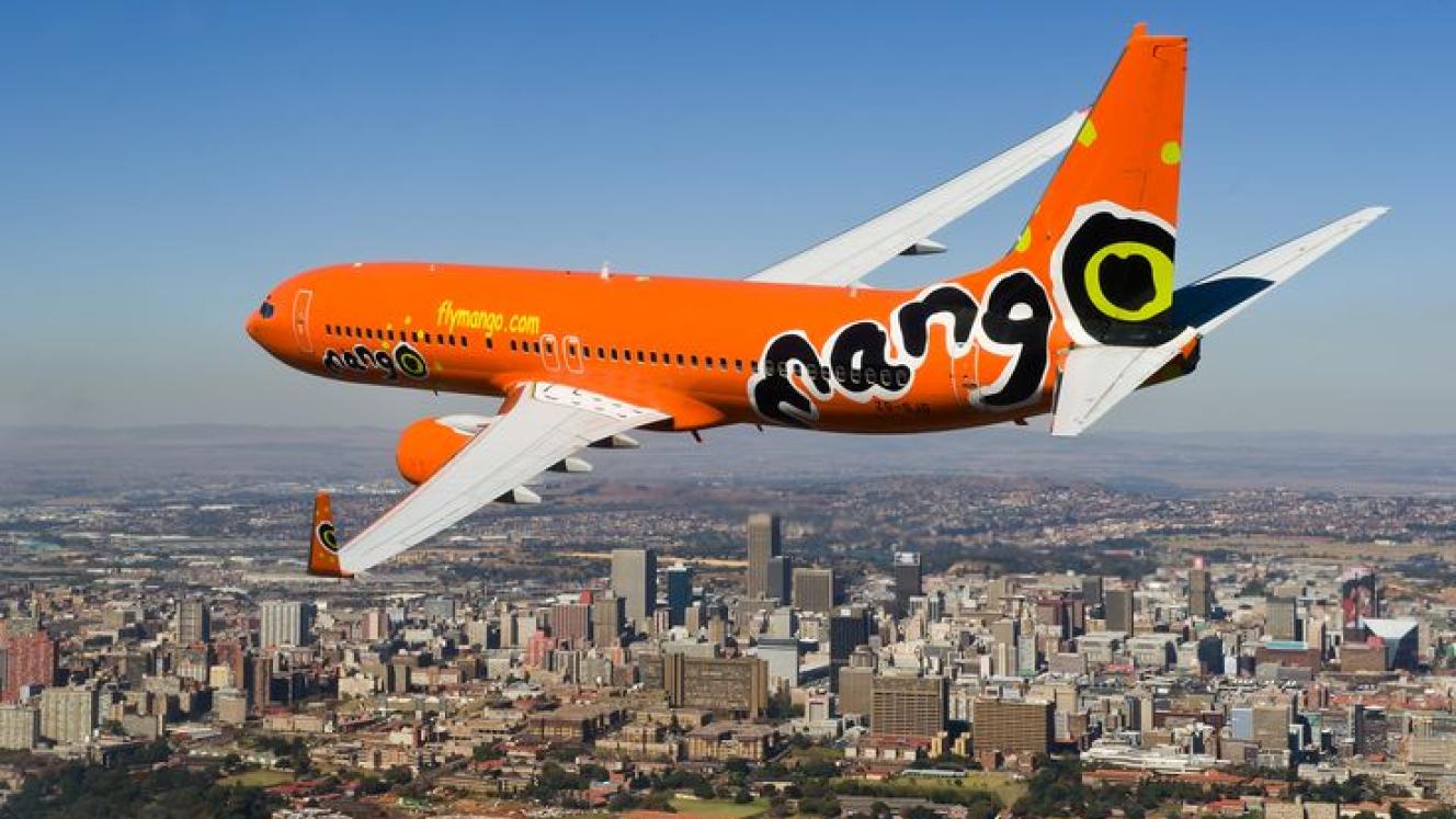 Mango launches new route between Lanseria and Durban.