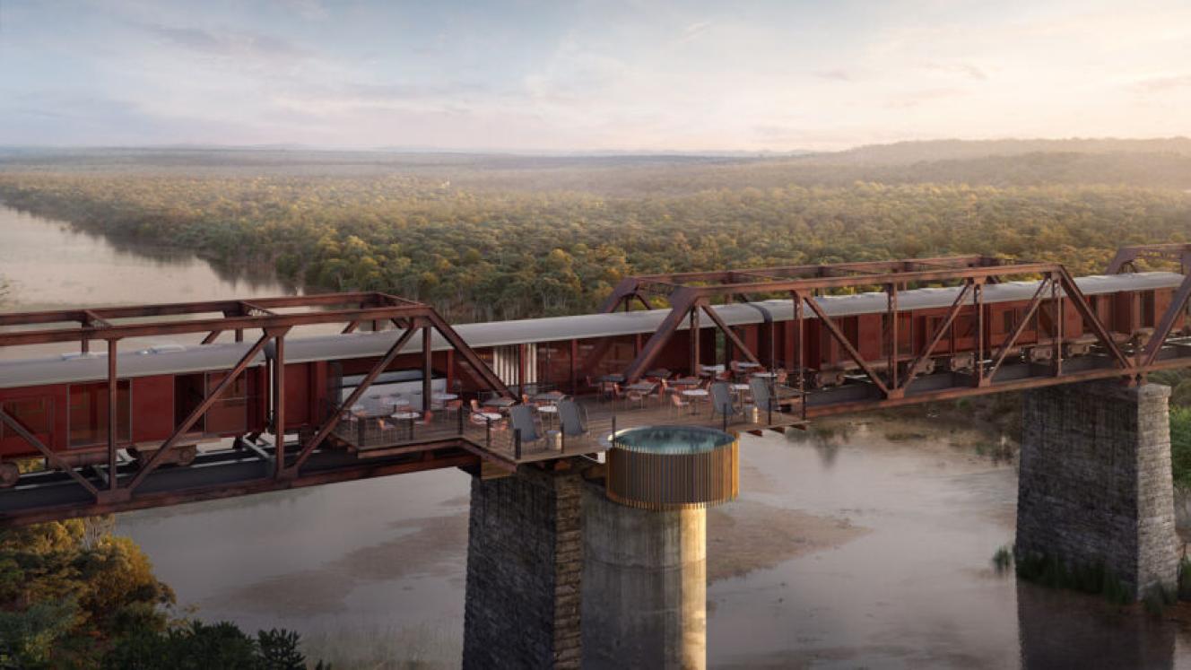 Kruger Shalati ‘Train on a Bridge’ in Skukuza Rest Camp in the Kruger National Park set to open on December 16.