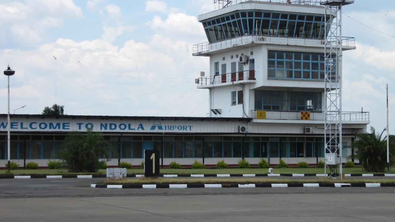 The Ndola’s Simon Mwansa Kapwepwe International Airport.