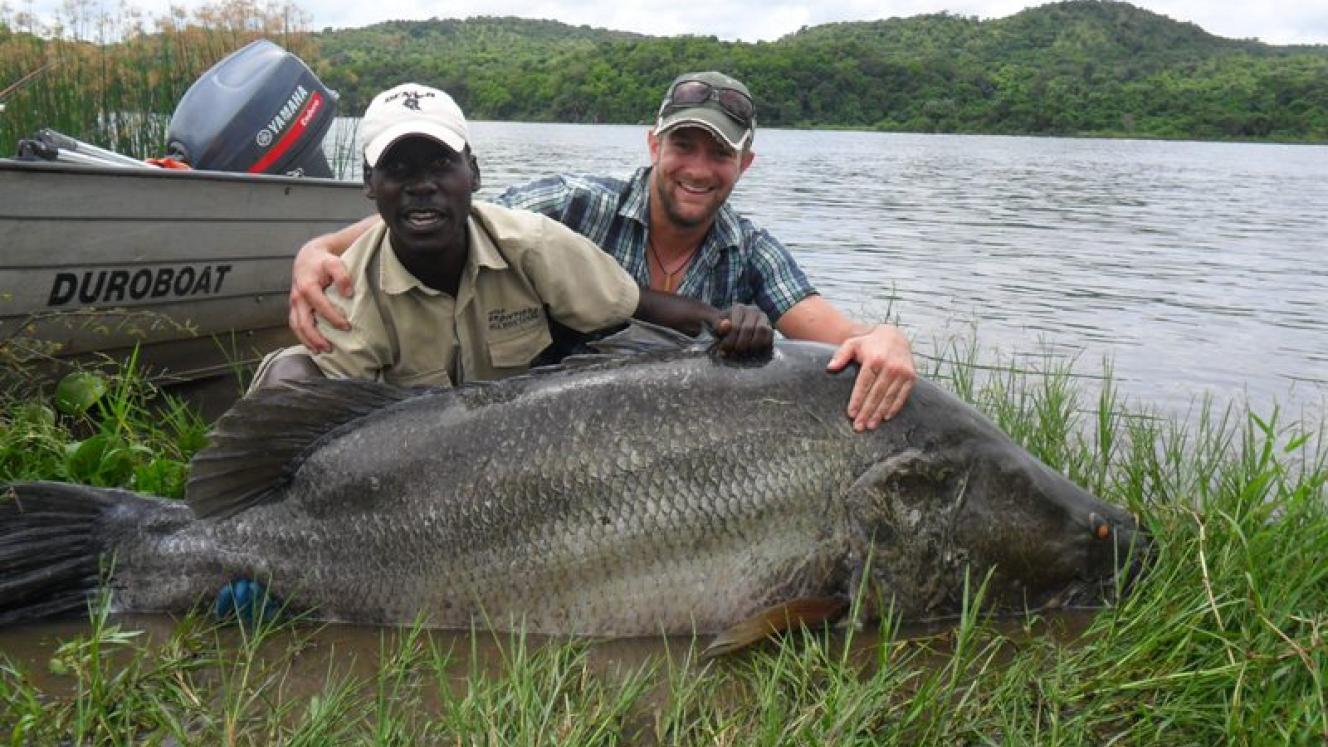 A large Nile Perch. Picture credit: Navigate Africa Safaris
