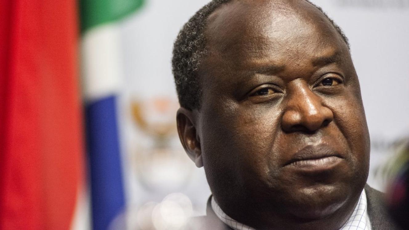 Tito Mboweni, South Africa’s Minister of Finance