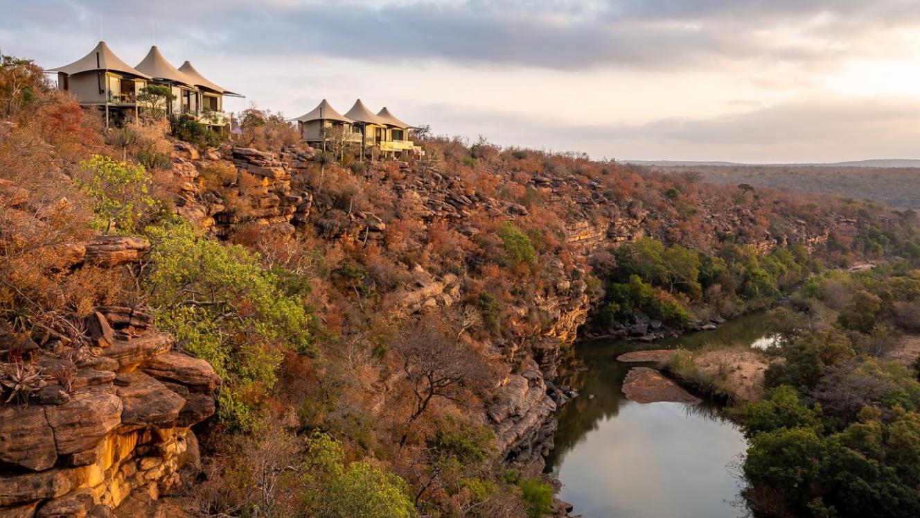 The Noka Camp in the Lapalala Wilderness Reserve.