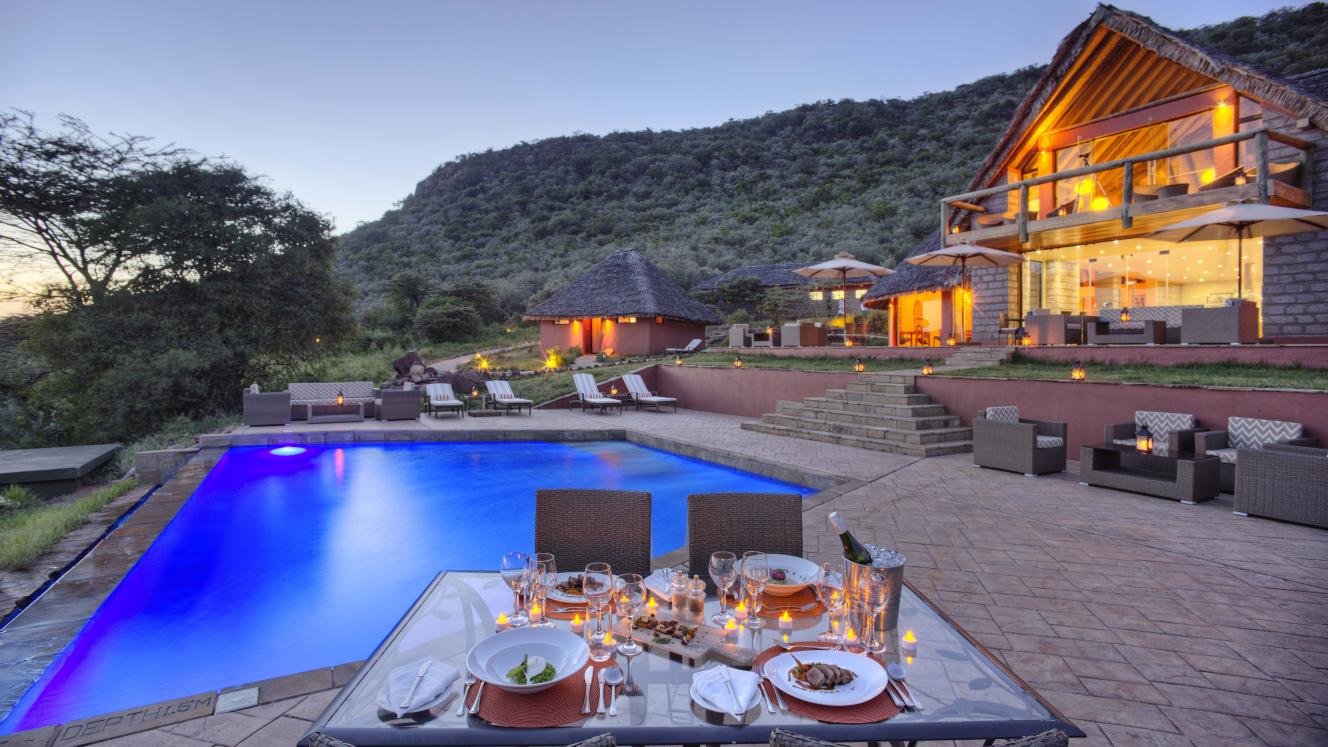 Main Lodge with Pool.