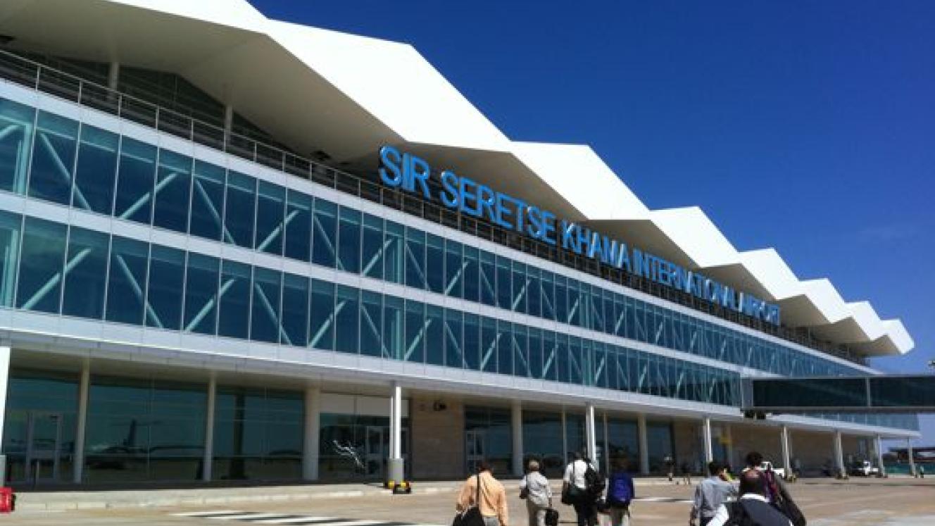 The Sir Seretse Khama Airport in Gaborone.
