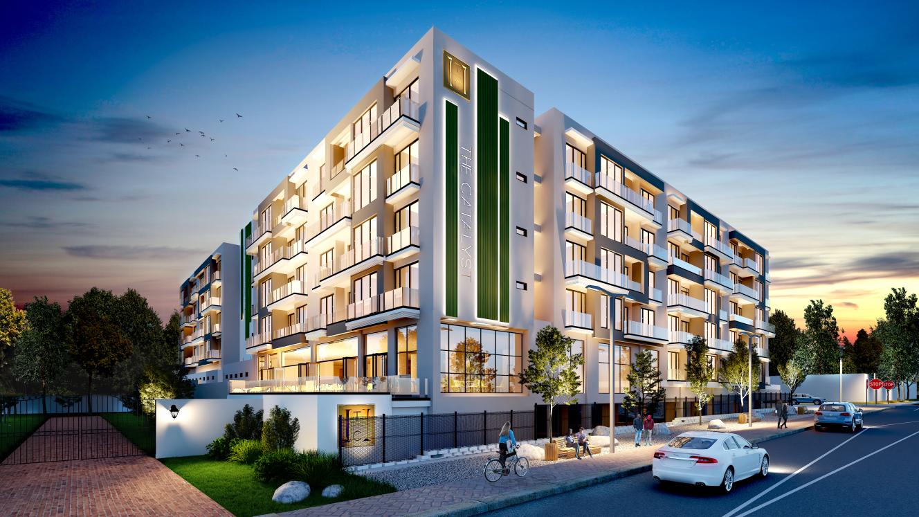 A digital visual of the upcoming Catalyst Hotel