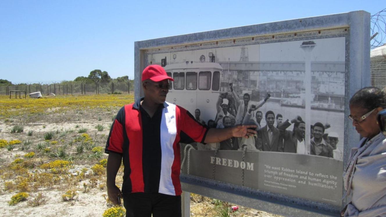 Robben Island Museum tour guide