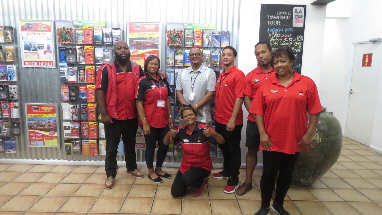 Formerly unemployed youths from Cape Town become tour guides in the city.