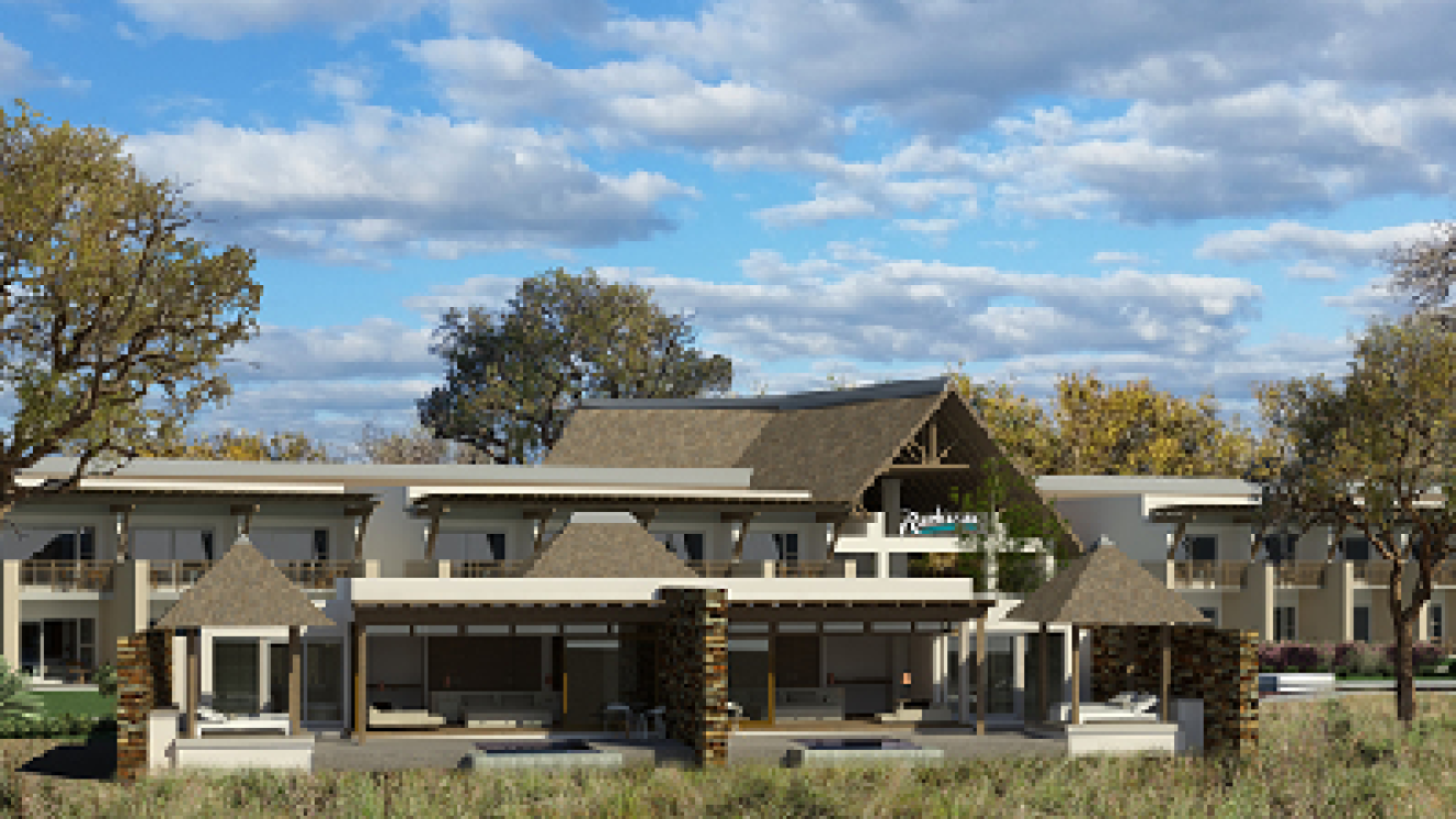 Rendering of the new hotel